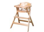 Hochstuhl ROBA Klapphochstuhl, natur, Kinder, Gr. B/H/T: 58cm x 79cm x 59cm, beige (natur), Stühle Hochstuhl, Topseller
