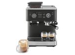 KITCHENAID Espressomaschine 5KES6551EBK, schwarz (matt, schwarz), B:33,5cm H:39,5cm T:28,11cm, Kaffeemaschinen, Siebträger mit Mühle, Espressomaschine