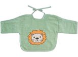 Lätzchen WÖRNER Löwe helloliv Ärmellätzchen, Kinder, helloliv, Baumwolle, Lätzchen Lätzchen, mit Ärmeln, maschinenwaschbar, trocknergeeignet