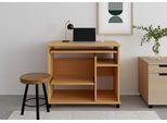 Computertisch VOGL MÖBELFABRIK Compi, braun (buchefarben), B:90cm H:76cm T:50cm, Tische, Computertisch