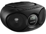 PHILIPS Radio AZ215S, schwarz, B:25,2cm H:12,4cm T:23,2cm, Radios, Radio