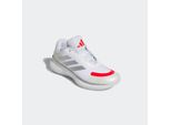 Basketballschuh ADIDAS PERFORMANCE BASKETBALL LEGENDS LOW, Damen, Gr. 37, weiß (cloud weiß, halo blau, pure ruby), Synthetik, Textil, Schuhe Basketballschuh