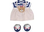 Puppenkleidung BABY BORN Teddy Kleid, 43 cm, bunt, Puppenkleidung, Baby, Puppenkleidung