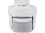 HOMEMATIC IP Bewegungsmelder "Bewegungsmelder mit Dämmerungssensor – außen", weiß, B:11,5cm H:10cm, Sensoren, Bewegungsmelder