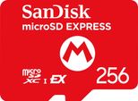 NINTENDO SWITCH 2 Speicherkarte microSDXC EXPRESS 256 GB (Mario Design), rot (rot, weiß), 256 GB, Speicherkarten, Speicherkarte
