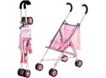 Puppenbuggy BABY BORN, bunt, Puppenwagen, Kinder, Puppenbuggy, mit Einkaufsnetz