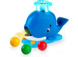 Lernspielzeug BRIGHT STARTS Silly Spout Whale Popper™, blau, Lernspielzeug, Baby, Kunststoff, Lernspielzeug, mit Licht und Sound