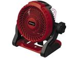 Standventilator EINHELL Power X-Change Akku-Ventilator GE-CF 18/2200 Li, rot, B:20,3cm H:27cm T:28cm, Ventilatoren, Lieferung ohne Akku und Ladegerät