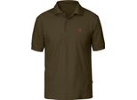 FjäLlräVen Crowley Pique Shirt Polo Da Uomo Funzionale Outdoor Oliva Nuovo Xxl