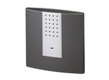 Heidemann Ricevitore Senza Fili Hx Square - Campanello Espandibile - Funzionamento A Batteria - Ricevitore Per Campanello Senza Fili - Campanello Hx - Antracite