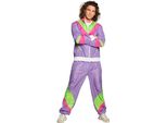 Tuta Anni '80 Costume Di Carnevale Da Uomo Taglia: Xl