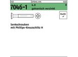 Viti A Testa Svasata Reyher Iso 7046 -1 4,8 M 2X8 -H Vz 070464140020008 (2000 Pz.)