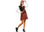 Costumi Per Adulti L'altro Me Scozzese Rosso Castagna M/L