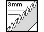 Lama Per Seghetto Alternativo T 301 Cd Clean Per Legno, Confezione Da 5 Pz