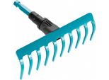 Gardena, Rastrello Piccolo 18,5 Cm 10 Denti, Combisystem