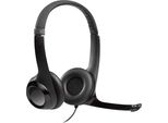 Logitech H390 Usb Headset Black (981-000406)