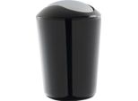 Cestino A Ribalta In Plastica Nero