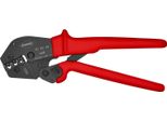 Knipex 97 52 09 Sb Pinza Per Crimpare Anche Per Uso A Due Mani Con Manicotti In Plastica Antiscivolo, Brunita 250 Mm (Sb Card/Blister)