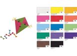 20X Folia 88120-30 Carta Trasparente - Azzurro, 70 Cm X 100 Cm, 42 G/M²