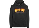 Cappuccio Thrasher Flame - Taglia: L - Colore: Nero