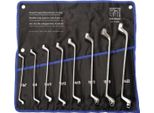 Sw-Stahl 01508L Set Di Chiavi Ad Anello Doppie 6-22 Mm, 8 Pezzi Offset Profondo I Chiave Ad Anello I Set Di Chiavi Doppie I Set Di Chiavi Ad Anello Offset