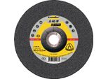 Disco Di Sgrossatura A 46 N Supra D125Xs6Mm Foro Alluminio Crimpato 22,23Mm Klingspor