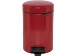 Cestino A Pedale Brabantia Newicon 3 L Rosso Passione