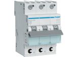 Interruttore Hager Ls A 3 Poli, 6Ka, Caratteristica C, 25A Hager MCS325
