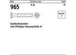 Viti A Testa Svasata Reyher Din 965 4,8 M 6 X 12 -H 009654040060012 (1000 Pezzi)