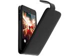 Colorfone, Custodia Protettiva Verticale Flip Per Apple Iphone 5, 5S E Se, Nero