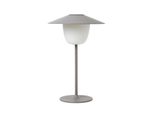Blomus Ani Lamp Lampada Mobile A Led, Lampada, Lanterna, Ricaricabile Via Usb, Alluminio, Satellite, 65929