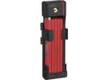 Abus Bordo Ugrip 5700K Sh Serratura Pieghevole Con Staffa - Serratura Per Bicicletta Con Barre Di 5 Mm Di Spessore - Livello Di Sicurezza Abus 7 - 80 Cm - Rosso