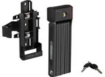 Abus Bordo Ugrip 5700K Sh Serratura Pieghevole Con Staffa - Serratura Per Bicicletta Con Barre Spesse 5 Mm - Livello Di Sicurezza Abus 7 - 100 Cm - Nero