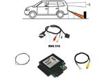 Per Vw Rns 315 510 Interfaccia Telecamera Retromarcia Originale Kufatec + Cablaggio Telecamera