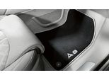 2X Tappetini In Tessuto Premium Velours Originali Audi Anteriori Per Audi A8 4H