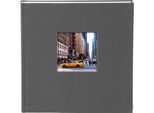 Album Slip-In Goldbuch Bella Vista Grigio 200 Foto 10X15 Cm Lino
