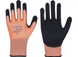 Solidstar 1683 Guanti Antitaglio Taglia 9 Arancio/Nero En 388 Ppe Ii 12 Pa