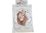 Set Di Lenzuola Per Neonati Re Leone Guardia Leone 100X135Cm
