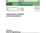 Viti A Testa Cilindrica Reyher Iso 4027 45 H M 12X10 Galv. Vz 040272100120010 (200 Pezzi)