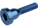 Burgtec Top Cap Bolt Vite Blu Blu Taglia Unica
