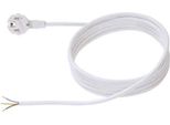 Cavo Di Alimentazione Bachmann H05VV-F 3G1.0 2M, Bianco, Non Imballato