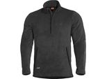 Pentagon Grizzly Pile Mezza Zip Nero L Uomo Nero L