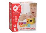 Classic World World Set Di Stampi In Legno, 8 Pezzi.