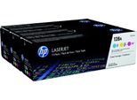 Hp Confezione Da 3 Cartucce Originali Di Toner Ciano/Magenta/Giallo Laserjet 128A - 1300 Pagine - Ciano - Magenta - Giallo - 3 Pz