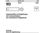 Viti A Testa Cilindrica Reyher Din 913 45 H M 6 X 0,75 X 5 009132050061005 (1000 Pezzi)