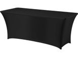 Hendi Copritavolo, Rettangolare, 810910 + 810897, Nero, 1830X760X(H)730Mm