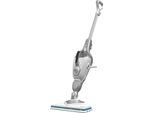 Black & Decker BHSM168D Pulitore A Vapore Scopa A Vapore 0,5 L 1600 W Argento, Bianco