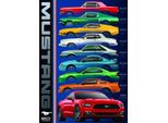 Eurographics Puzzle 50 Anni Ford Mustang 1000 Pezzi