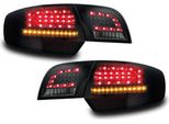 Set Di Fanali Posteriori Originali Litec Led Nero Fumo Per Audi A3 8P Sportback 03-08