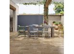 Karpal Tenda Da Sole Laterale 160X300Cm Antracite Con Estensibile Resistente Ai Raggi Uv Giardino Balcone Terrazza Parchi Giochi Schermo Privacy